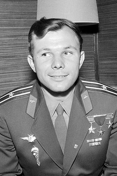 El astronauta Yuri Gararin